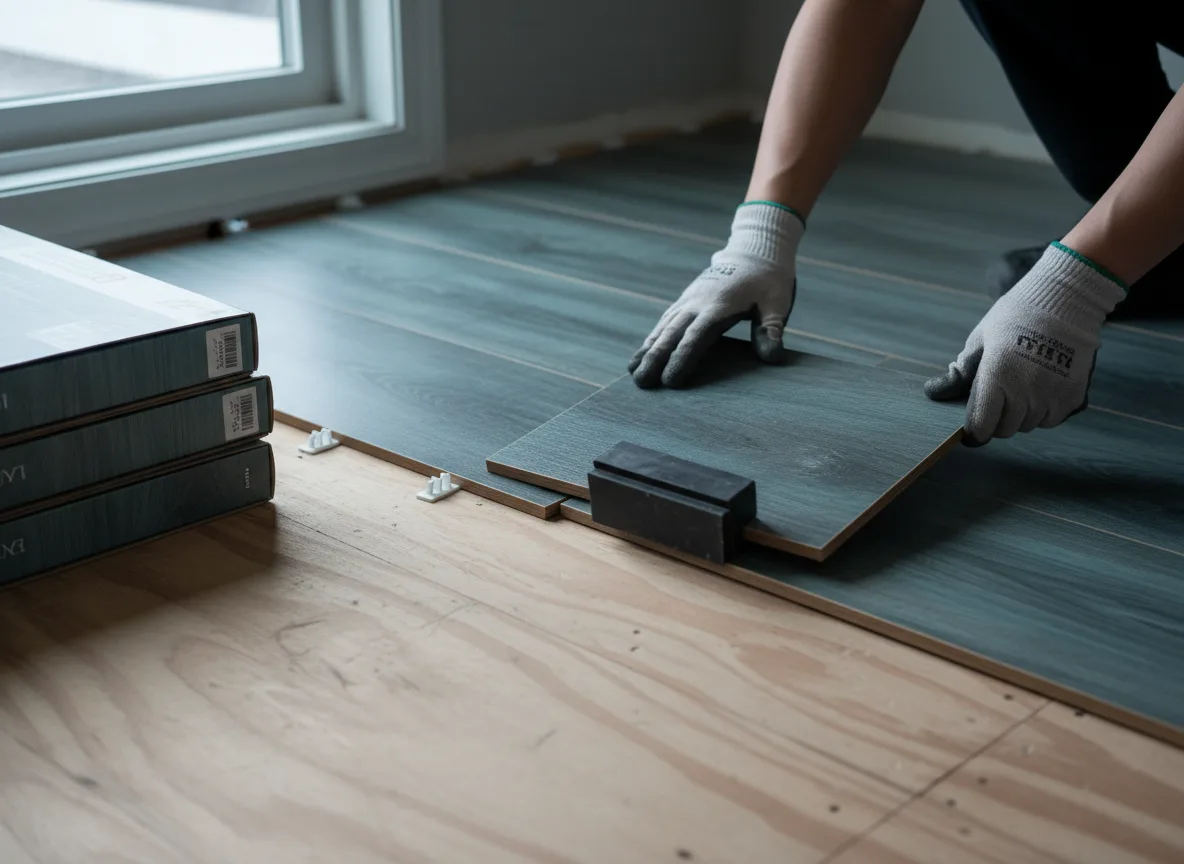 Luxury Vinyl Plank Installation company in D Lo, MS